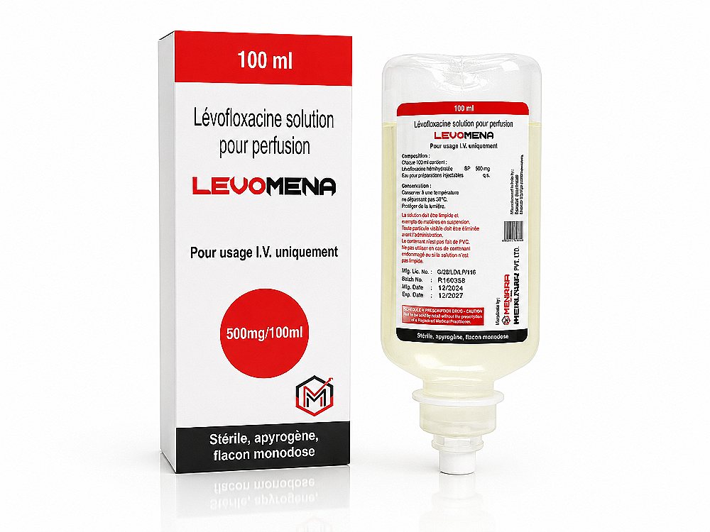 Levomena - Levofloxacin IV Infusion 500mg