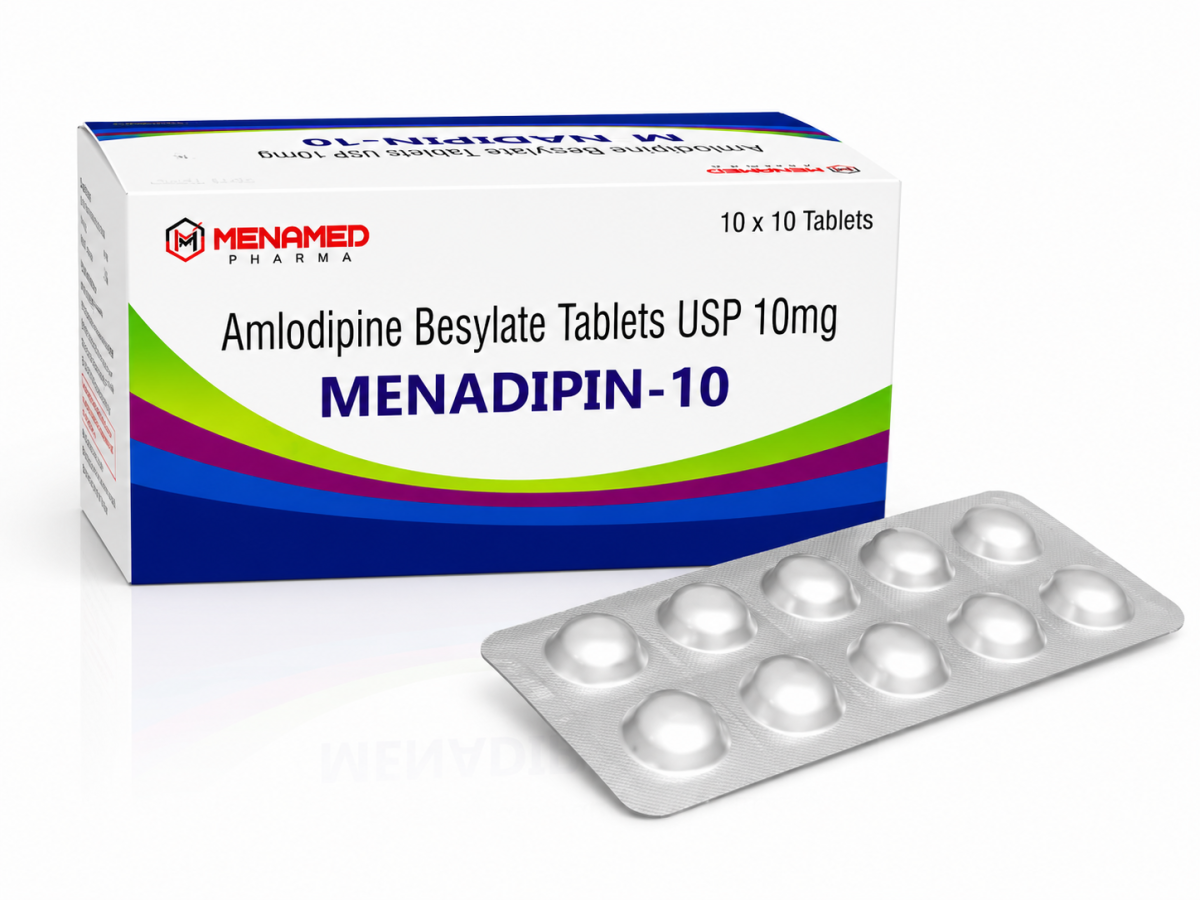 Menadipin-10 Tablets